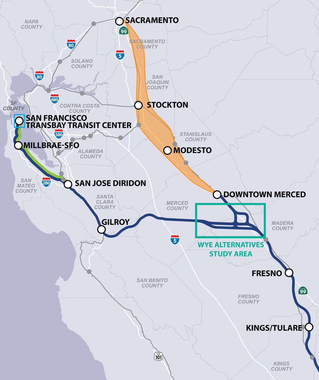 CONNECTING CALIFORNIA: Northern California Improves Mobility & Upgrades Bay Area Transportation Infrastructure Connects Bay Area to Central Valley