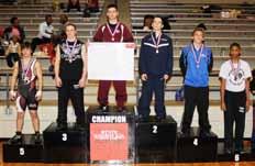 1A-5A 135 lbs 1st Place - Barney Cheney of Gentry High 2nd Place - Josh Hurlbut of Little Rock Christian 3rd Place - Jared Clasen of Central Arkansas Christian 4th Place - Zach Schultz of Bismarck