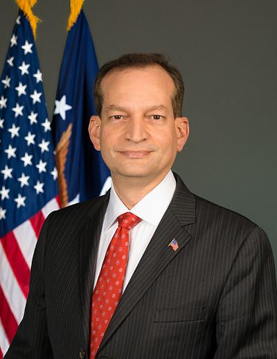 Secretary of Labor Alexander Acosta Sworn