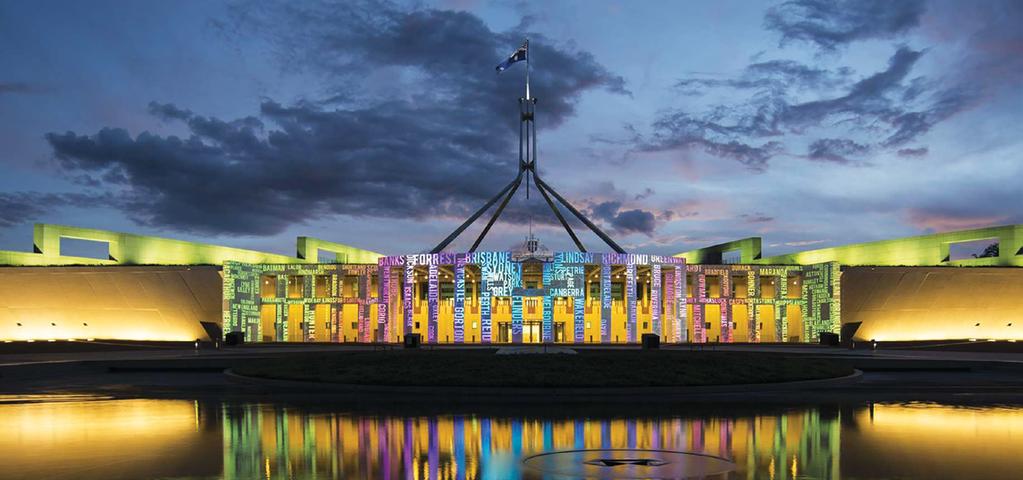 LIVING IN CANBERRA Canberra, the national capital of Australia, is located in the Australian Capital Territory (ACT).