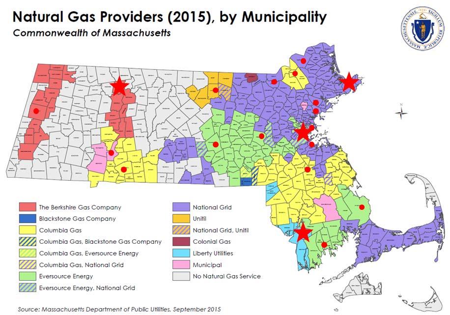 Lead Vendor & Sub grantee Network: Gas Territory