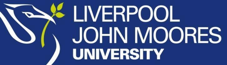 Health and Safety Code of Practice SCP23 Placement of Students for Work Experience Responsibility for Policy: Relevant to: Finance Director, Deputy Chief Executive and University Secretary All LJMU
