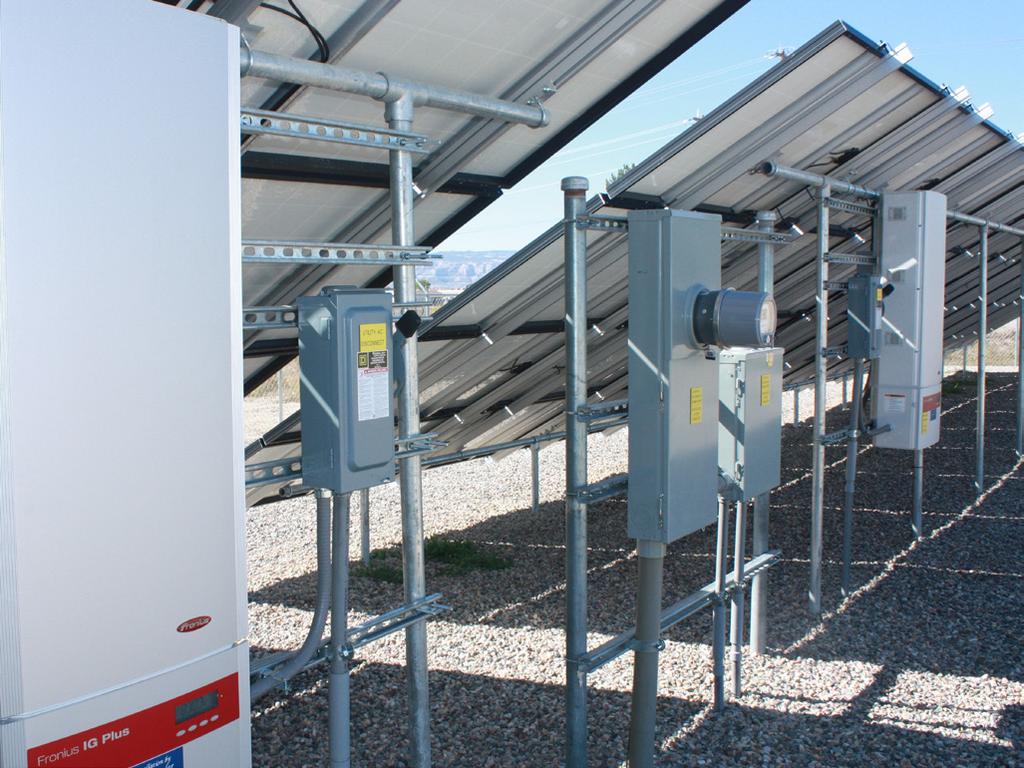 GRID SOLAR INSTALLATION GVP owns and GRID installs and manages solar PV systems for GVP