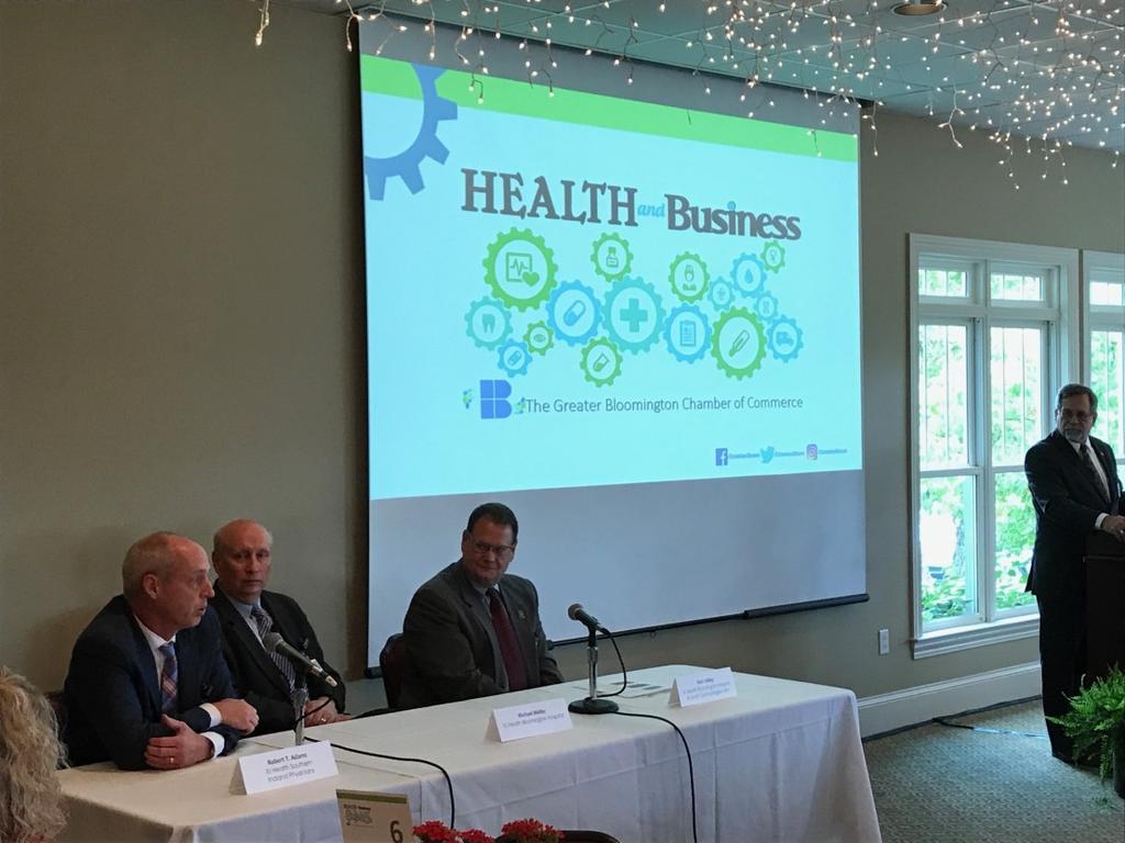 Health and Business Luncheon August 2018 The Health and Business luncheon is an opportunity to learn more about health matters in our community.