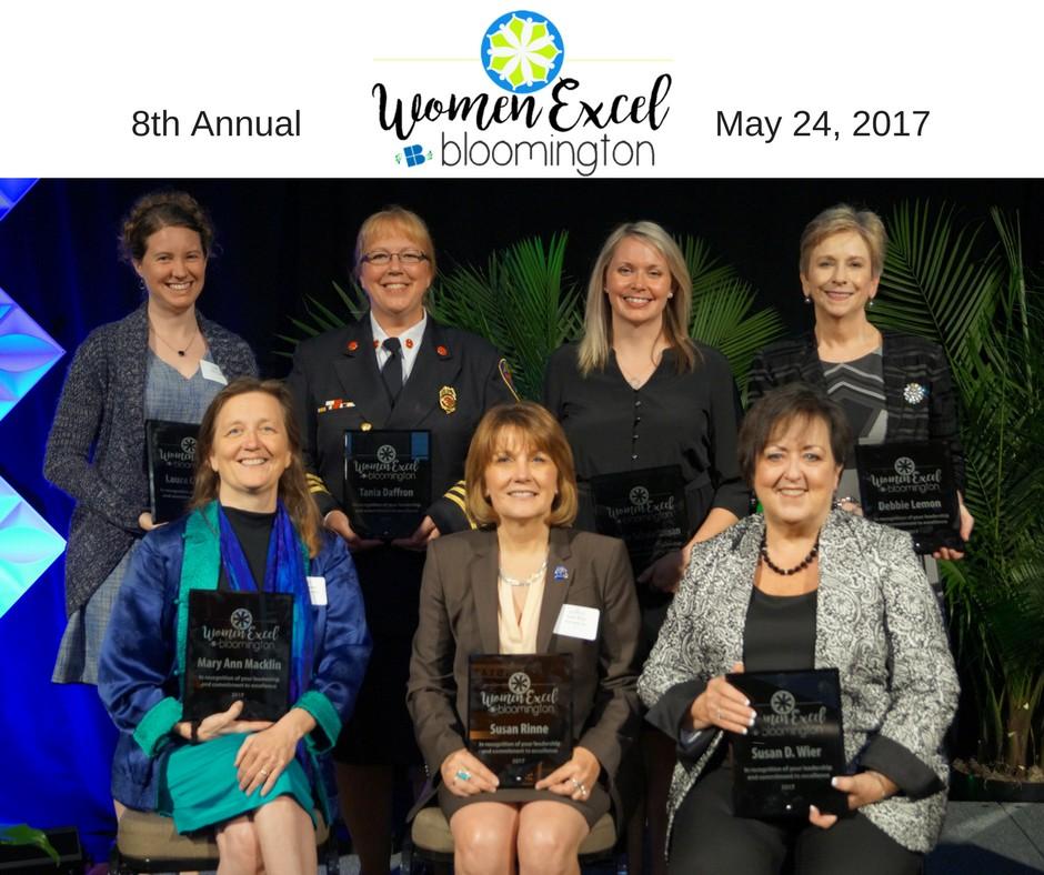Women Excel Bloomington May 2018 The Women Excel Bloomington Awards, or WEB Awards, is one of the most-popular events hosted by The Chamber.