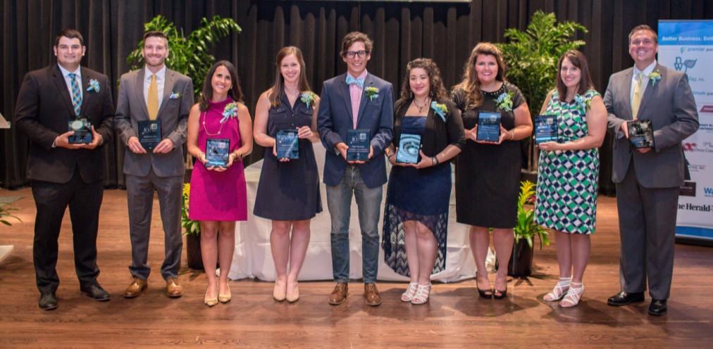 10 Under 40 Awards Event August 2018 The annual 10 Under 40 Awards is Bloomington s first and only awards program that recognizes our community s outstanding young professionals, with ten such YP s