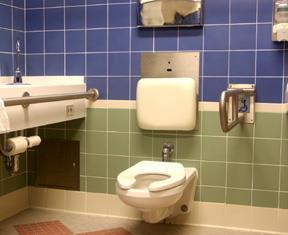 Wall mounted toilets increases the risk of hardware failure and patient
