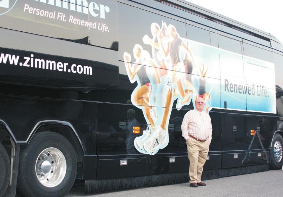 Ozarks Medical Center 5 A 45-foot, 18-wheel rock star-style bus pulled into West Plains on June 7, giving more than 75 individuals who toured the traveling education facility an up close look at new