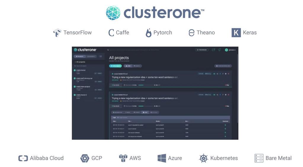 Current Incubatee: ClusterOne Run deep-learning