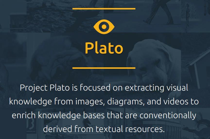 AI2 s Projects: Plato (started in 2014)