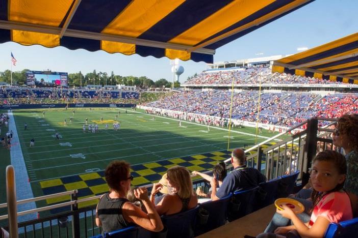Hospitality On Game Day, Navy Athletics has unique Sponsorship and