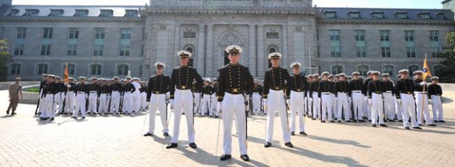 invested into the challenge of operating 33 Intercollegiate Sports for 4,400 Midshipmen.