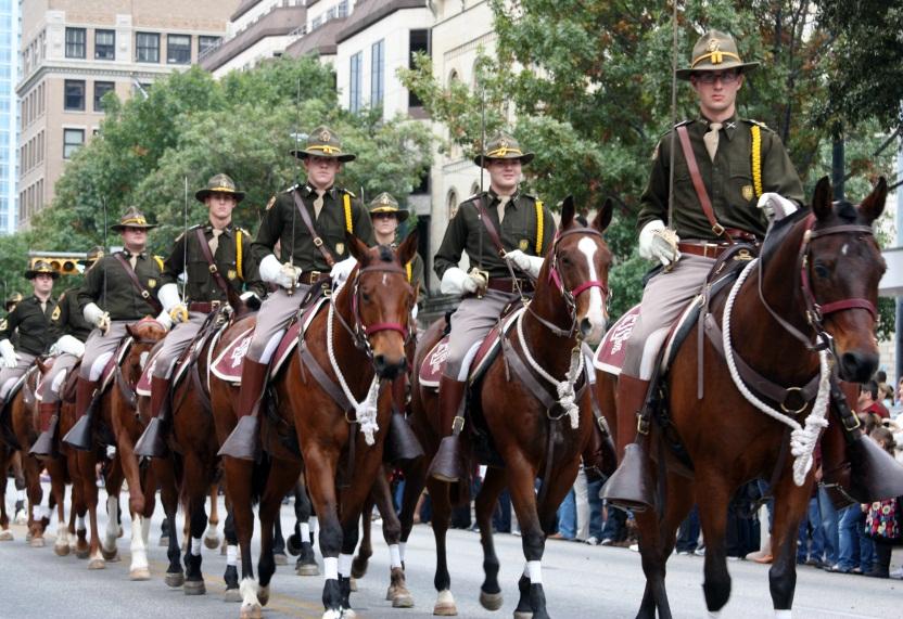 Special Units Parsons Mounted Cavalry, formed in 1973, is the successor to the mounted cavalry units that play a central