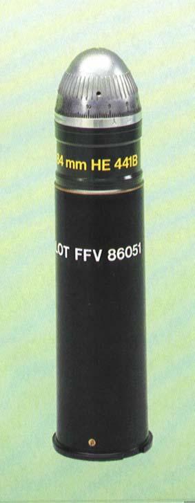HIGH EXPLOSIVE (HE 441D IM) ROUND INCAPACITATE PERSONNEL & THIN