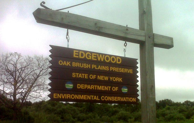 Welcoming The Public To Join Us Edgewood Entrance Sign Restored by