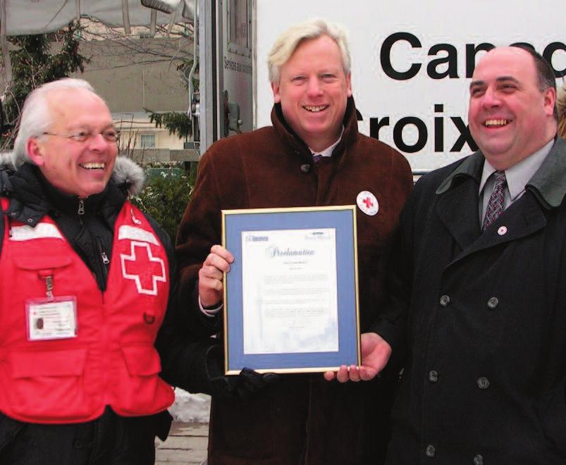Commemorating March is Red Cross Month in Toronto Staff and volunteers from Toronto Region hosted fundraisers and activities throughout the month of March to raise funds and awareness in support of