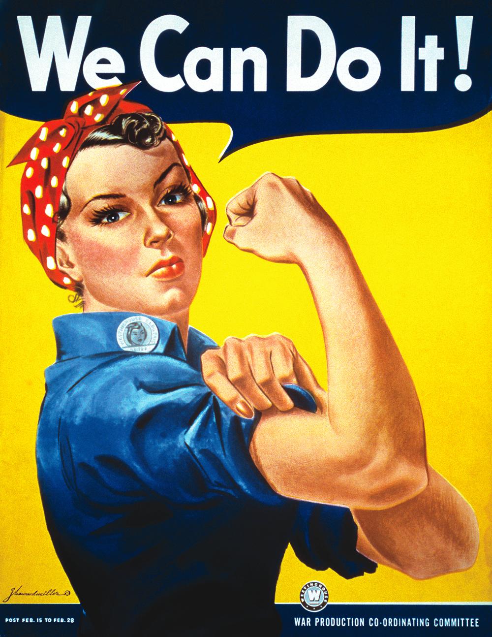II. Jobs for Women A. Almost ﬁve million women entered the work force. 1.