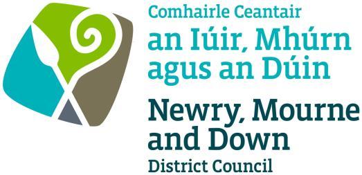 NEWRY, MOURNE AND DOWN DISTRICT COUNCIL FINANCIAL ASSISTANCE 2016/2017 CALL 1 2016-2017 Guidance notes on completing the Application for Funding Closing Date: Friday 11 March 2016 at 4pm