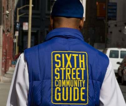 Public Space, Beautification & Safety 2009 Accomplishments Launched the Sixth Street Community Guides program for the Sixth Street corridor (from Market to Harrison Streets) through a contract with