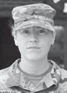 DANIELLE JACKSON, 23 Justin, Texas I wanted to better my future and make the college process easier for my future children; that s why I joined the Army.