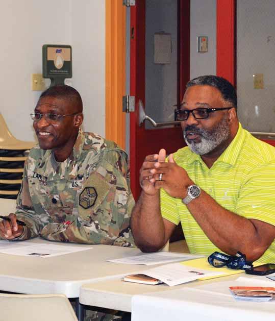 Message: Life is precious Jackson holds serious chat about suicide By LATRICE LANGSTON Fort Jackson Leader - - - - - - - There are people that need to know that it is safe to talk about it.