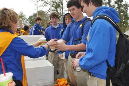 The team will have several smoothie sales before the walkathon on March