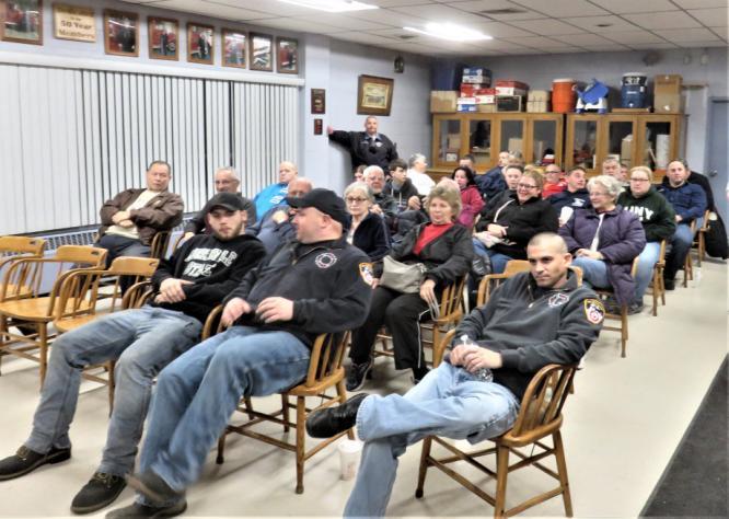 Soule-Cornell CATSKILL PRESENTS PTSD TRAINING On January 23, the Catskill Fire Department hosted a program on PTSD (Post Traumatic Stress Disorder) by Jack Curran.