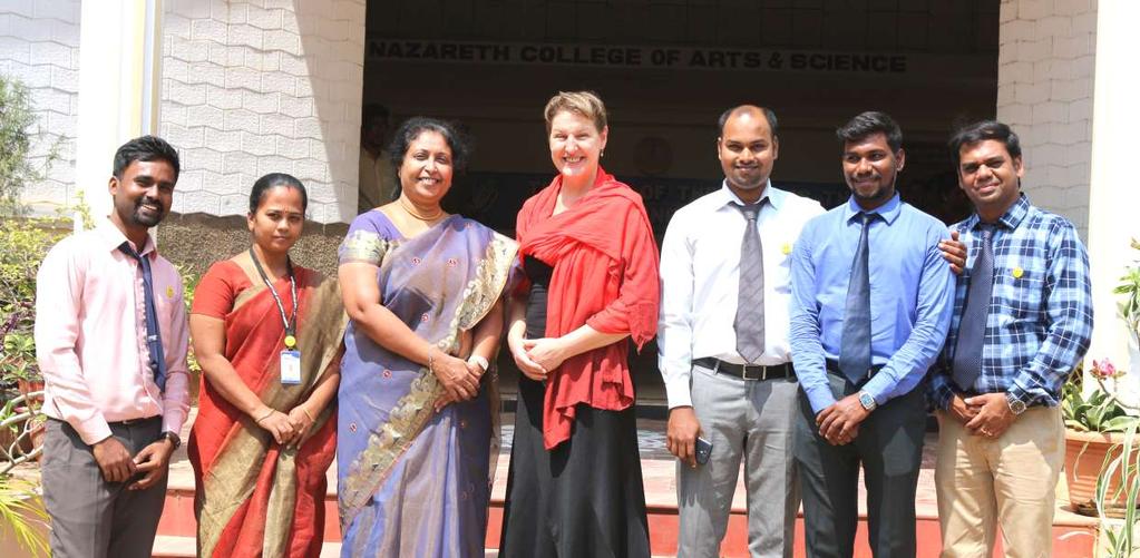COLLABORATIONS International Level MOU Partners Nazareth College and
