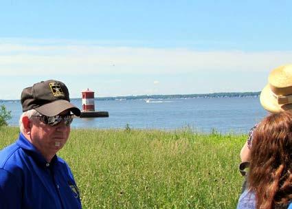 JUNE EVENT REPORT --- Tour of the Battle of Baltimore, September 12, 1814 On a delightful, sunny Saturday, June 7, members and guests of the Star
