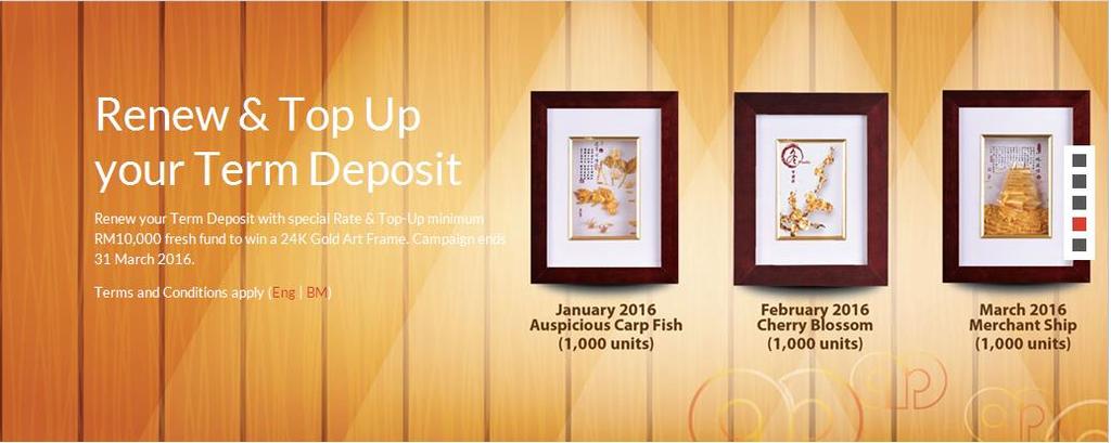 Winners List - FD & TD-i Renewal + Top-Up Campaign (January 24k Auspicious Carp Fish Gold Art Frame) NRIC Name Gift Collection AmBank Branch State 550130-71-XXXX B CHANDRIKA MANI P R CHANDRAN MEDAN