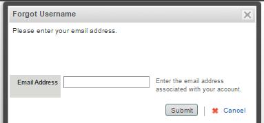 It will prompt them to enter their email address: (2) After they enter their email address and click Submit,