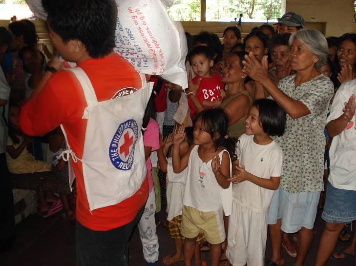 6 million Filipinos (more than 32 per cent of the population) increases impact of disasters.
