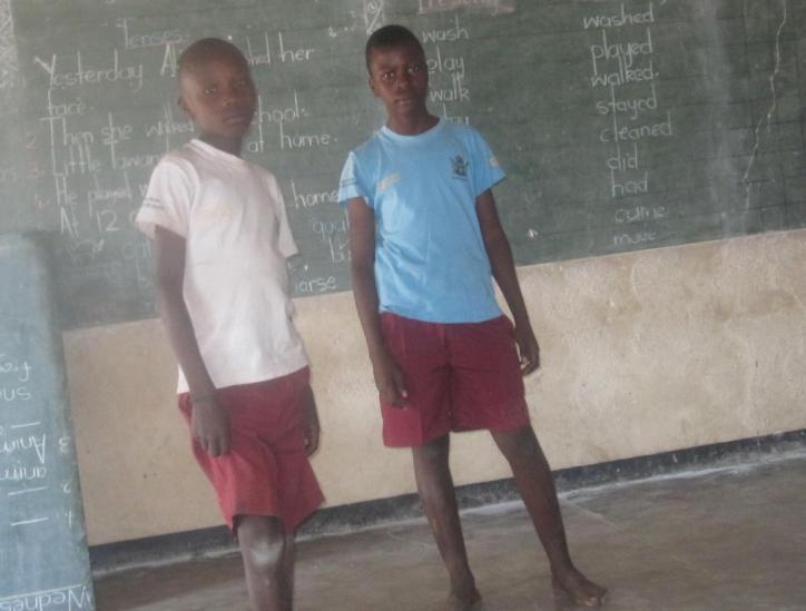 Case study 1: Mamutse students are a fountain of knowledge Tanaka Fusirai (13) and Norman Dhori (12) are two students at one of the schools that benefitted from the project, Mamutse Primary School.