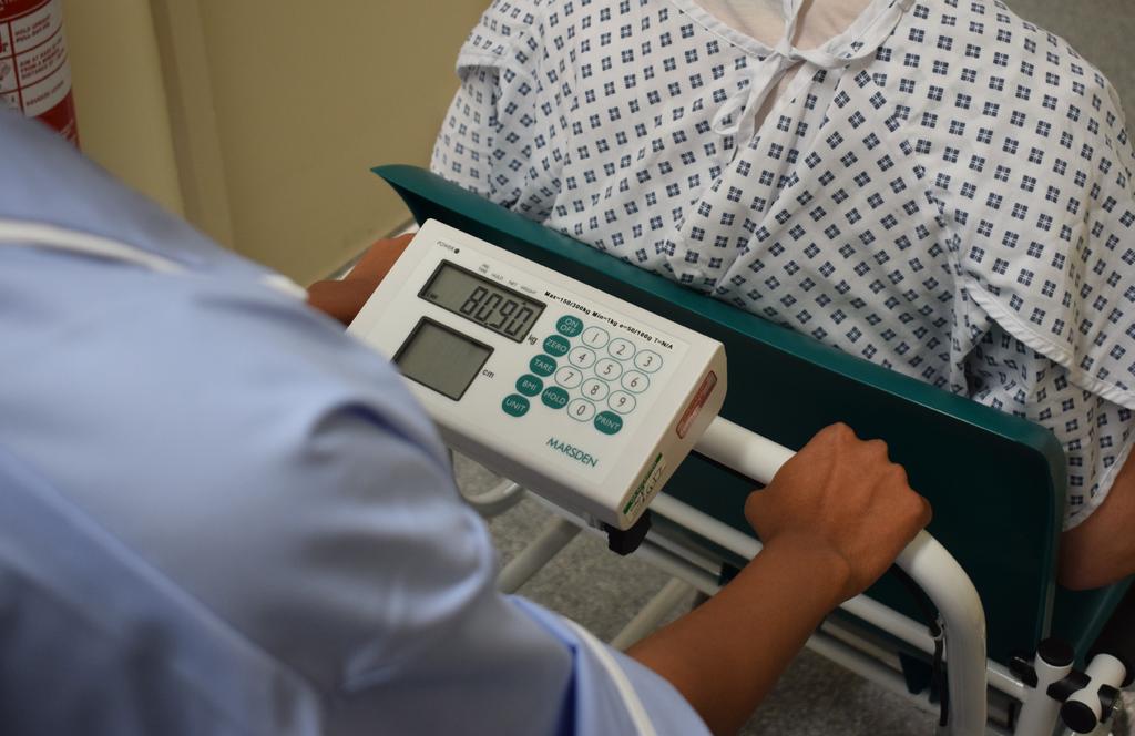 How should a care home resident be weighed? We feel as a care home that the sit down scales are best for our residents, as most residents are unable to stand.