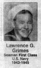 He served in Europe during World War II. He died November 3, 2007, and is buried in Cookeville City Cemetery. James Grimes joined the U. S. Army January 1, 1943, serving during World War II in Europe.