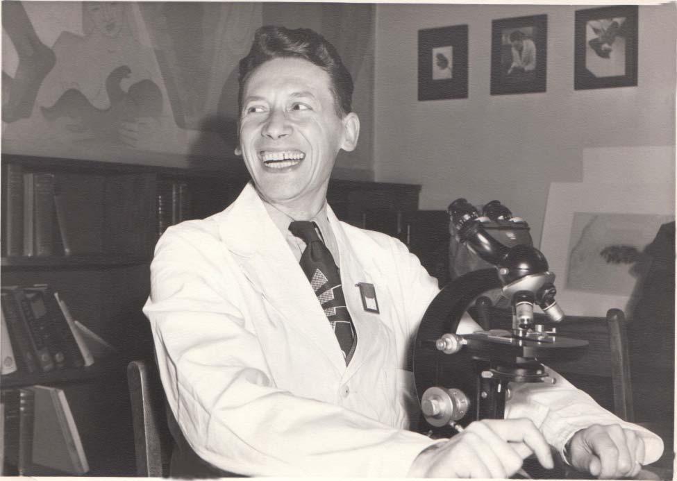 FEATURE FAMILY MEMORIES of the GREAT SCIENTIST, CHARLES PHILIPPE LEBLOND: 1910-2007 Courtesy of Leblond family Charles Philippe Leblond was born in Lille, France, in 1910 and received his MD from the