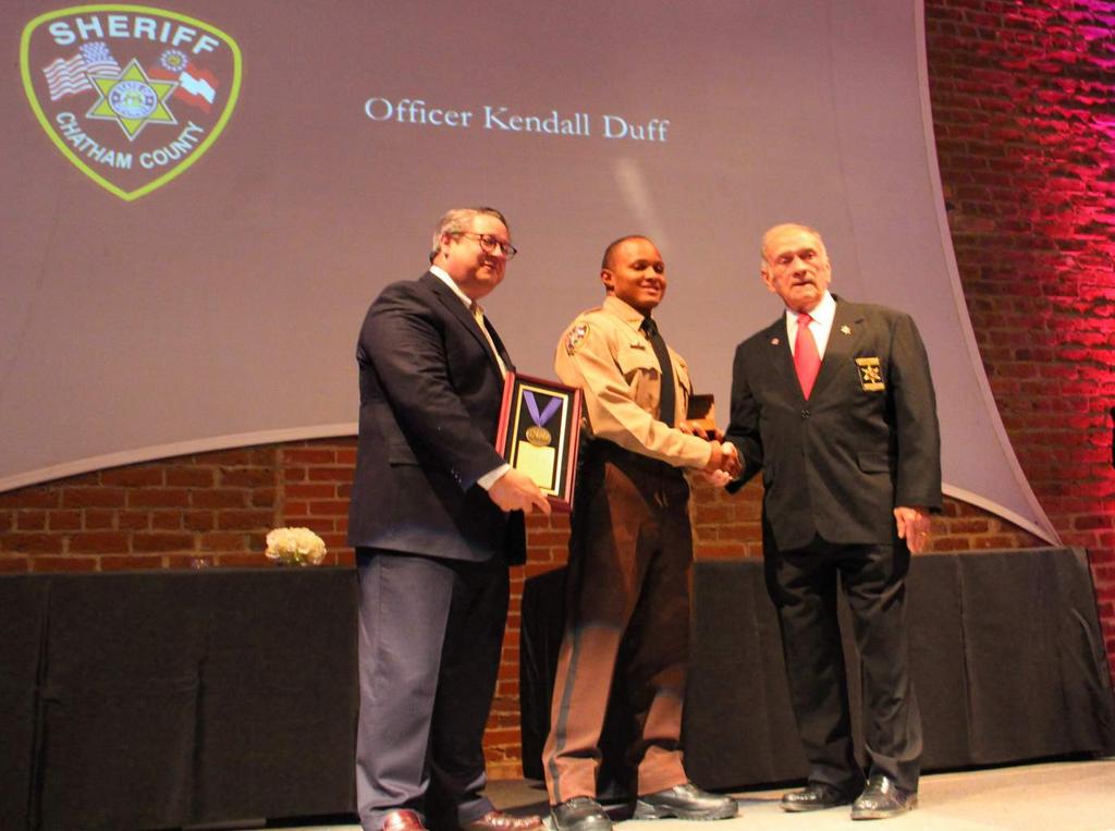 8 9 200 Club Valor Awards The Chatham County Sheriff s Office was proud to have an officer being