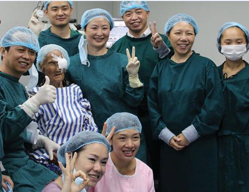 Aier Eye Hospital Life expectancy in China has risen to 76 years. A child in China today can expect to live more than 30 years longer than a child born in China 50 years ago.