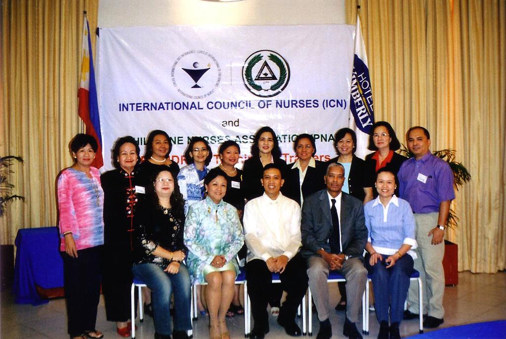 trained in SA - 250 nurses trained in the Philippines - 400 HCW