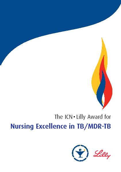 ICN Lilly Award for Nursing Excellence in TB/MDR-TB