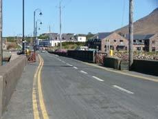 The bridge linking Achill Island to the mainland replaces the previous swing bridge which