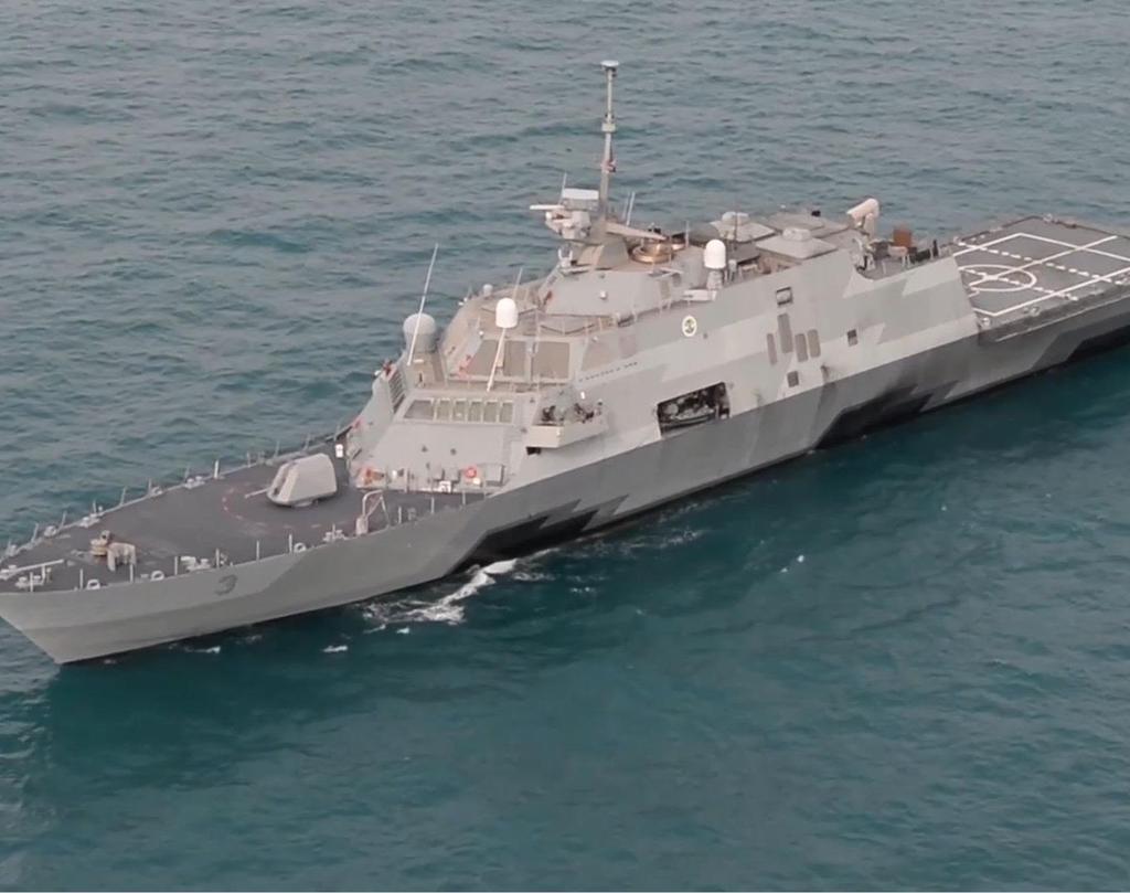 LCS Littoral Combat Ships Freedom Class New concept: Size 5 (14 planned; 7 under construction) Standard hull configuration Built 2005 present Lockheed Martin & Martin Marinette Cost - $360 Million
