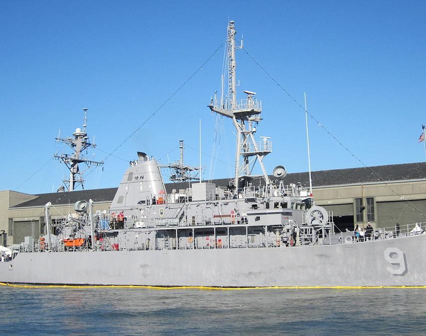 MCM Mine Countermeasures Avenger Class Size 11 ships Wood hull with fiberglass coating Built 1987 1994 Cost - $274 Million Crew Size 8 officers, 76 enlisted Mission: