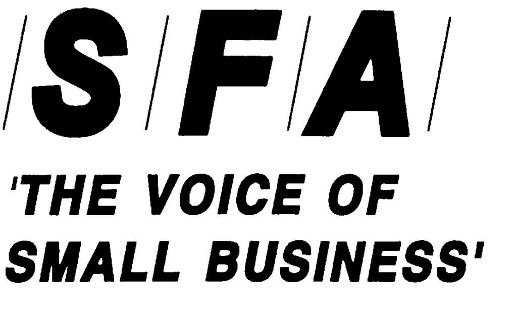 SMALL FIRMS ASSOCIATION SMALL FIRMS ASSOCIATION SUBMISSION ON THE ACTION PLAN FOR