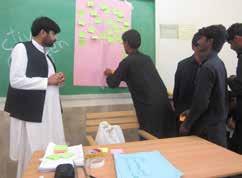 Council jointly render youth sensitization project in Baluchistan since 2012 In the districts of
