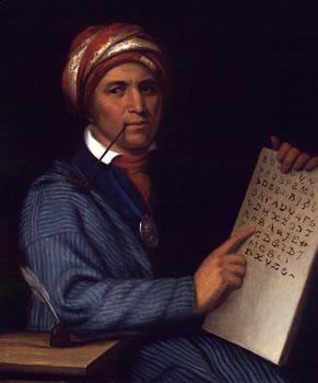Sequoyah Lonely Lame One Created Syllabary
