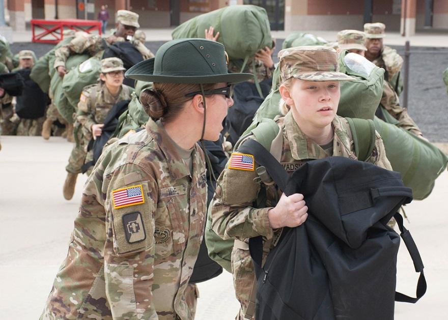 Take care of Soldiers by providing early developmental opportunities Word Count: 1800 A U.S. Army drill sergeant corrects a recruit during her first day of training at Fort Leonard Wood, Mo., Jan.