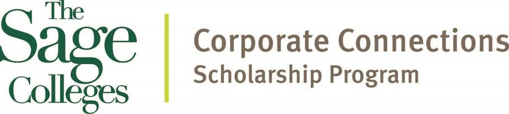 THE MISSION: The mission of the Corporate Connections Scholarship Program is to provide debt reduction assistance to students approaching their final year of study in the form of corporate named
