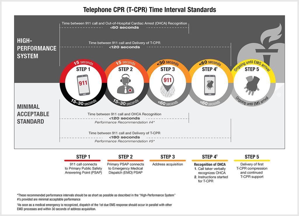 Telephone CPR (T-CPR) - Performance Measures 1.