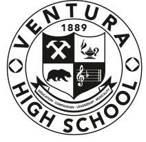August 21, 2018 Dear Ventura High School Music Families: Welcome to the Ventura High School and the 2018/19 school year!